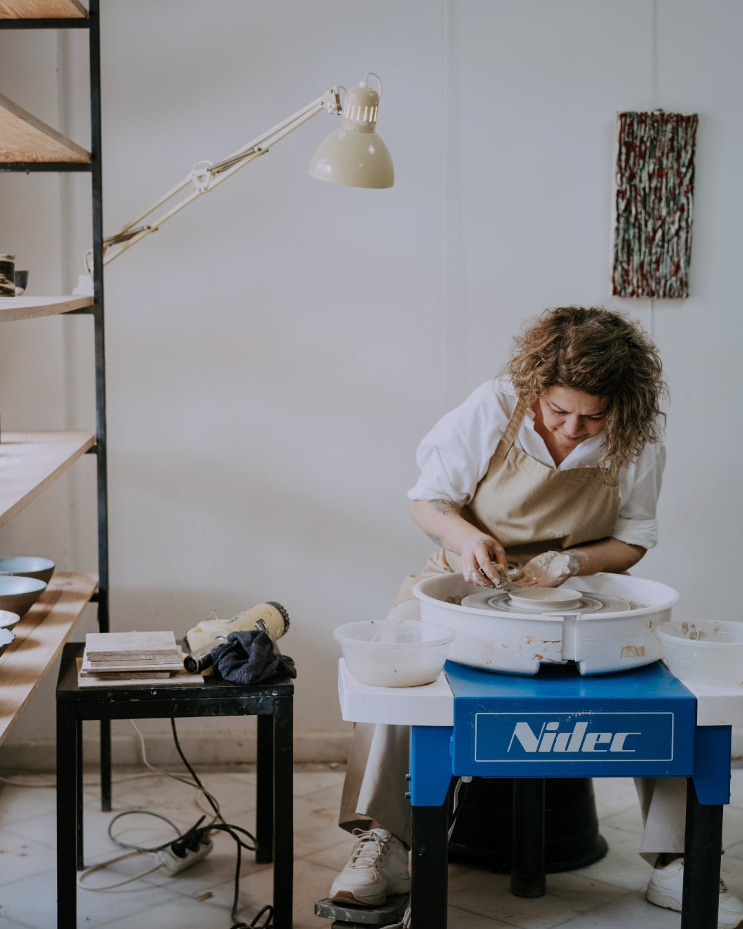 The Process of Making a Handmade Ceramic Soap Dish