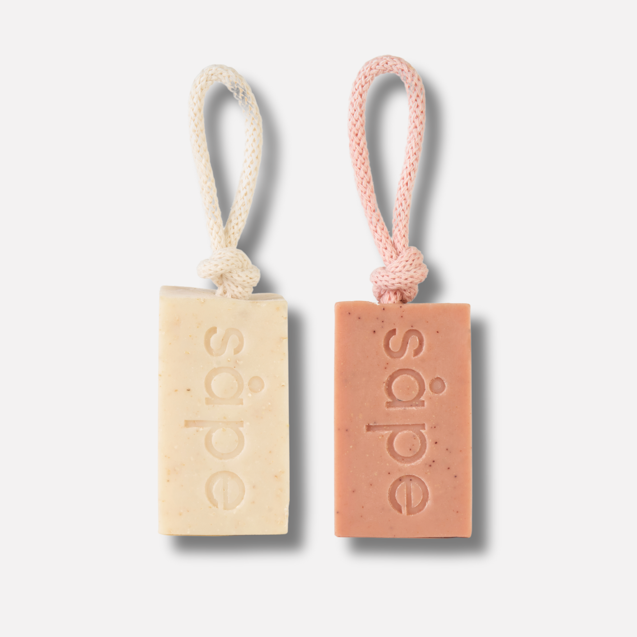 Floral & Calm – Nordic Soap Set with Oatmeal & Pink Clay