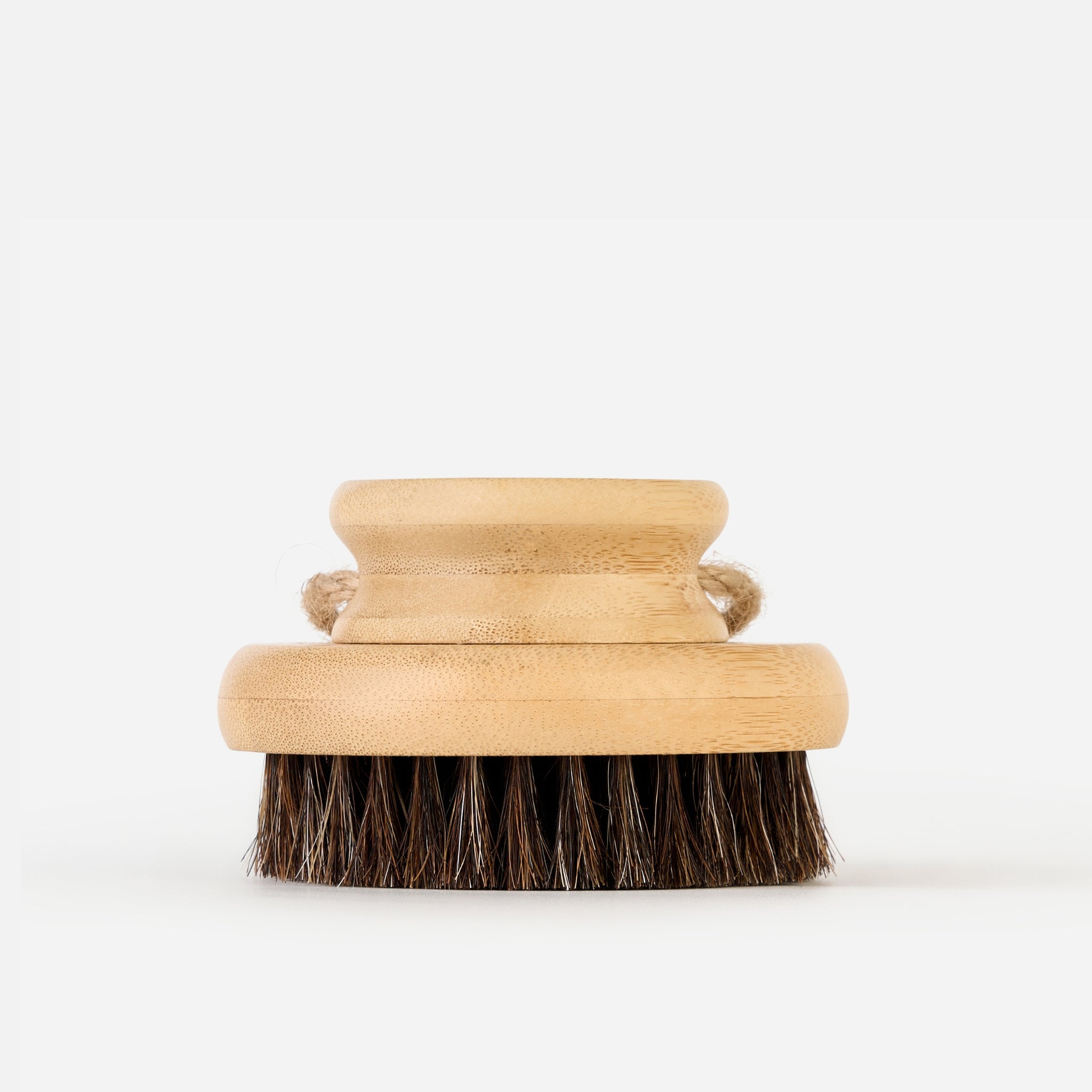 Horsehair Body Brush – Nordic Dry Brush with Natural Bristles